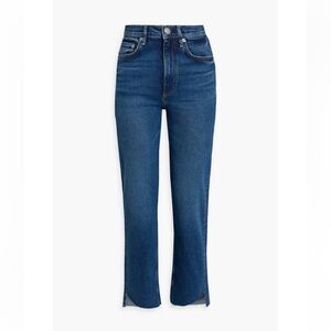 NWT RAG & BONE Cropped high-rise straight-leg jeans